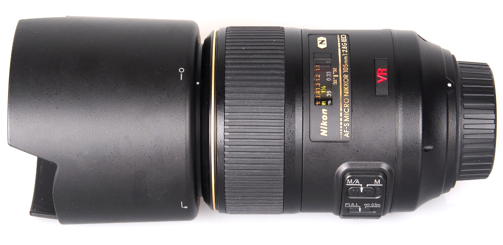 Nikon AF-S 105mm f/2.8G ED IF VR Micro Lens